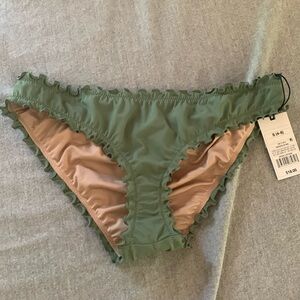 Ruffle bikini bottom